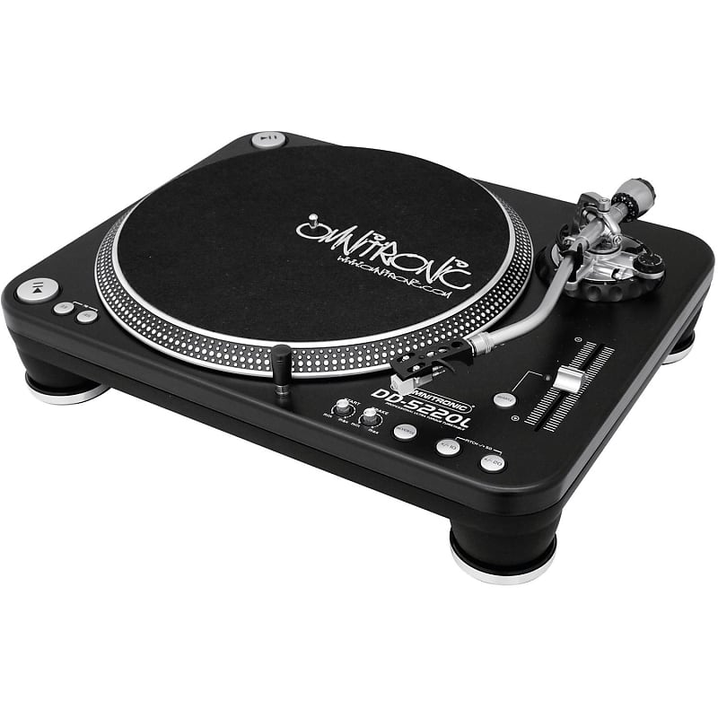 Omnitronic DD-5520L Direct Drive Turntable (Black) | Reverb