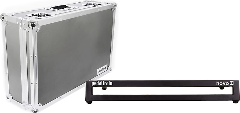 Pedaltrain Novo 24 5-Rail 24" x 14.5" Pedalboard Black image 1