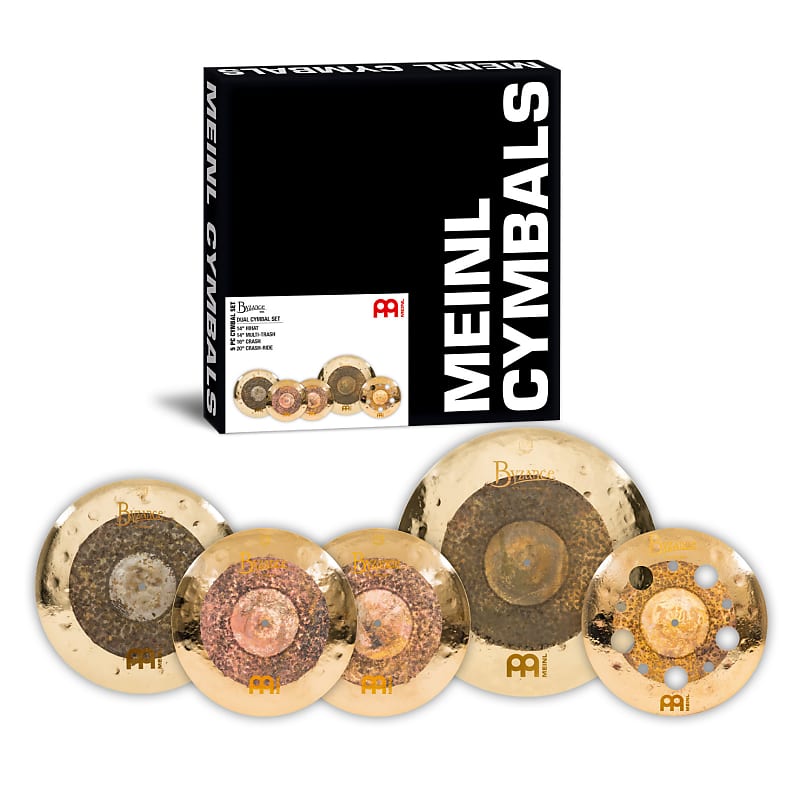 MEINL Cymbals Byzance Dual Set Byzance Dual Set B14141620DU B14DUH