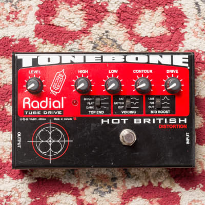 注意あり　RADIAL TONEBONE HOT BRITISH エフェクター 注意あり RADIAL TONEBONE HOT BRITISH エフェクター 楽器・機材