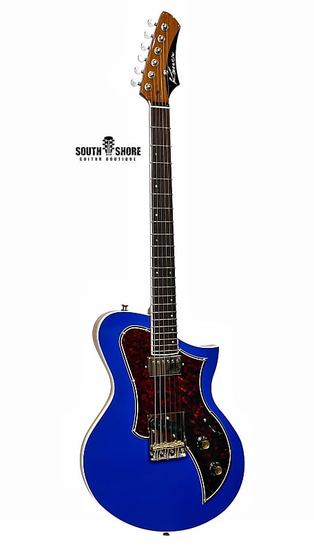 Kauer Guitars Korona 2022 - Maritime Blue / Natural, New (Authorized Dealer) image 1