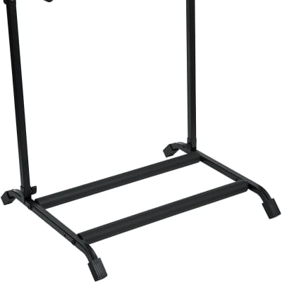 Rok-It Multi Guitar Stand Rack with Folding Design; Holds up to 5 Electric or Acoustic Guitars image 3