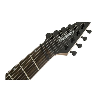 Jackson X Series Dinky Arch Top DKAF8 MS 8-String, Laurel Fingerboard, Multi-Scale Electric Guitar with 24 Jumbo Frets (Right-Handed, Gloss Black) image 8