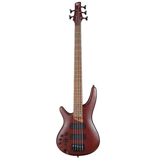 IBANEZ SR505EL-BM Soundgear Lefthand 5-Saiter E-Bass, brown mahagony image 1