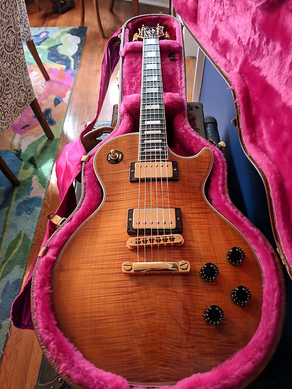 Gibson Les Paul Custom Plus 1993 Flamed Honeyburst | Reverb