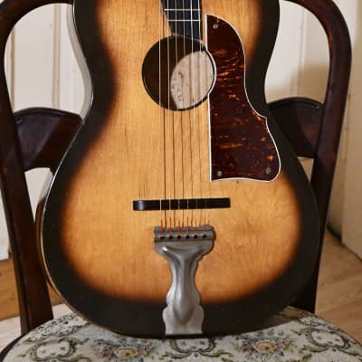 ✴️ Vintage Cremona 514 Parlor Guitar, Czechoslovakia, 1965 (Player-ready, Great Condition) image 2
