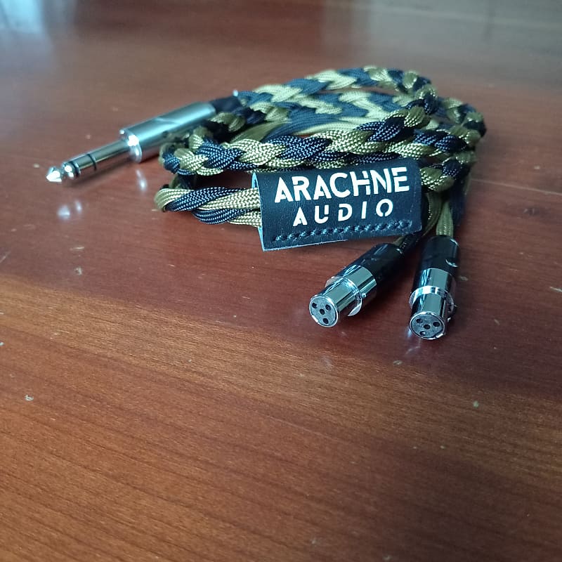 Aracne Audio LCD Audeze Audiophile Hifi Cable - Rodium image 1