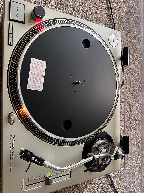 Technics SL-1200MK2 w/ Shure M44-7 | Reverb