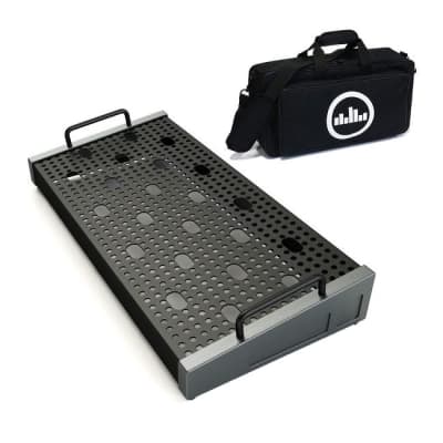 Temple Audio Design Solo 18 (18" x 8.5") Pedalboard w/Soft Case Gun Metal image 1