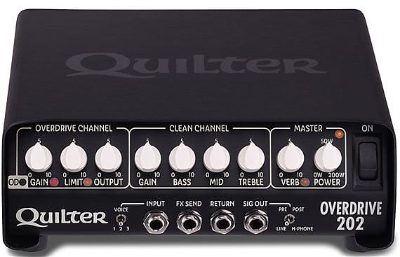 Quilter Overdrive 202 2-Channel 200-Watt Guitar Amp Head