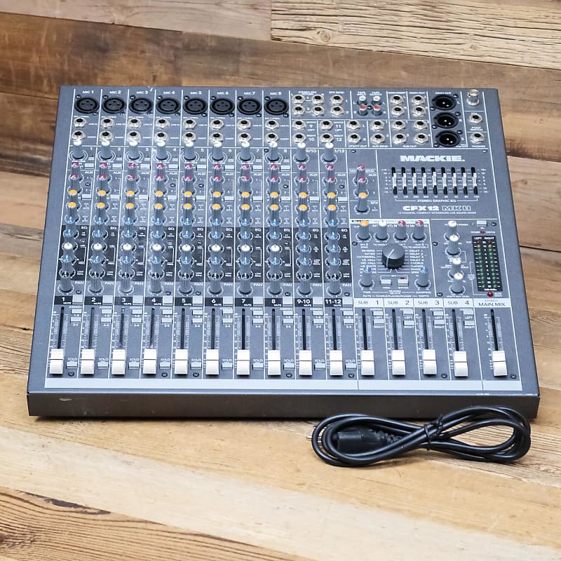 Mackie CFX16 MKII 16-Channel Compact Integrated Live Sound Reinforcement  Mixer