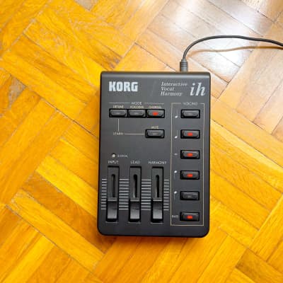 Korg IH Interactive Vocal Harmony (Canada, 1995) - Top Vocoder and Harmonizer with original power supply! image 16