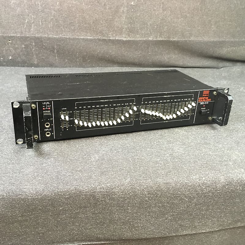 Roland SEQ-315 Rackmount 2 Channel 15-Band Graphic Equalizer