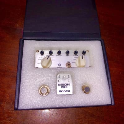 Mooer ReEcho Pro Twin Stereo Delay effect pedal White image 9