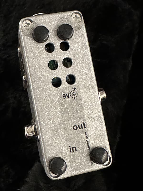 SviSound Tube mini booster SviSound TubeZoid-B - Silver | Reverb