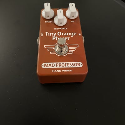 Mad Professor Tiny Orange Phaser Hand-Wired Handwired HW for sale
