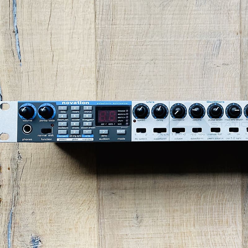 Novation AStation Virtual Analog Synthesizer Reverb