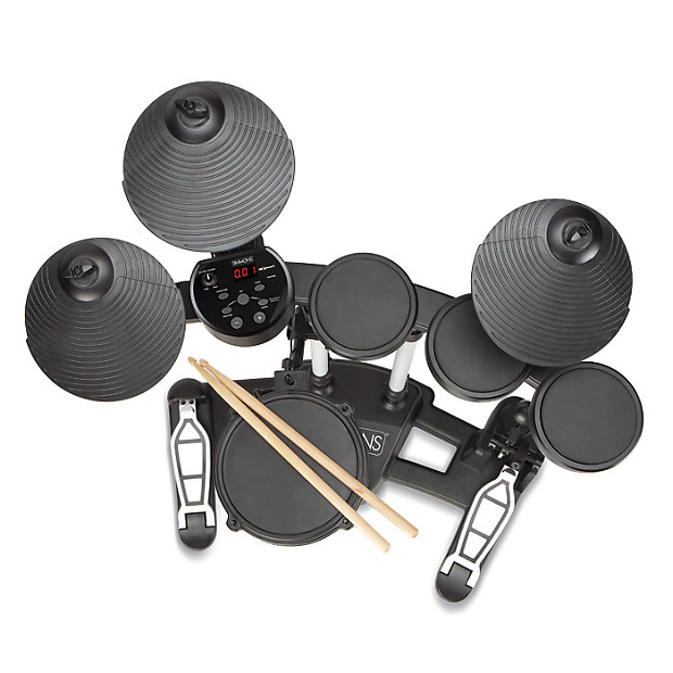Simmons SDXpress2 Compact 5 Piece Electronic Drum Kit Black NEW