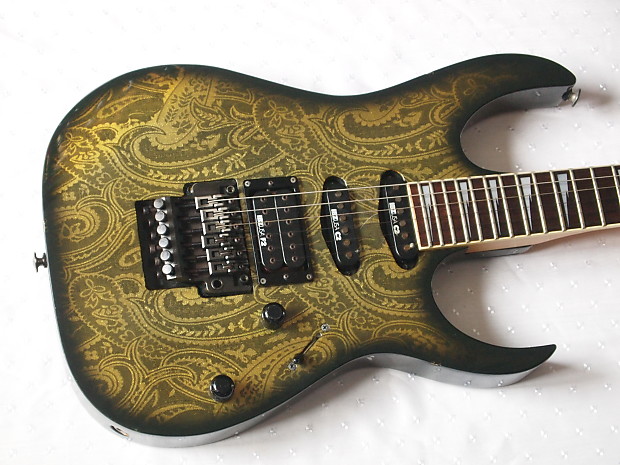 Ibanez RG 760 BK-P 1990 Black Paisley | Reverb