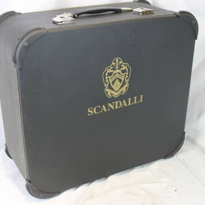 NEW Black Scandalli Polifonico XII Piano Accordion LMMM 41 120 image 2
