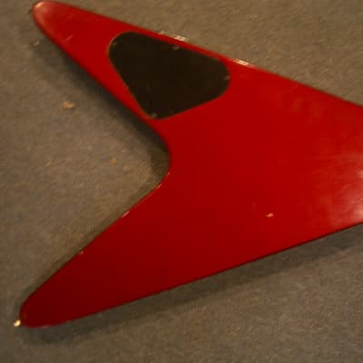 Harmony Flying V late 70's red lacquer image 6