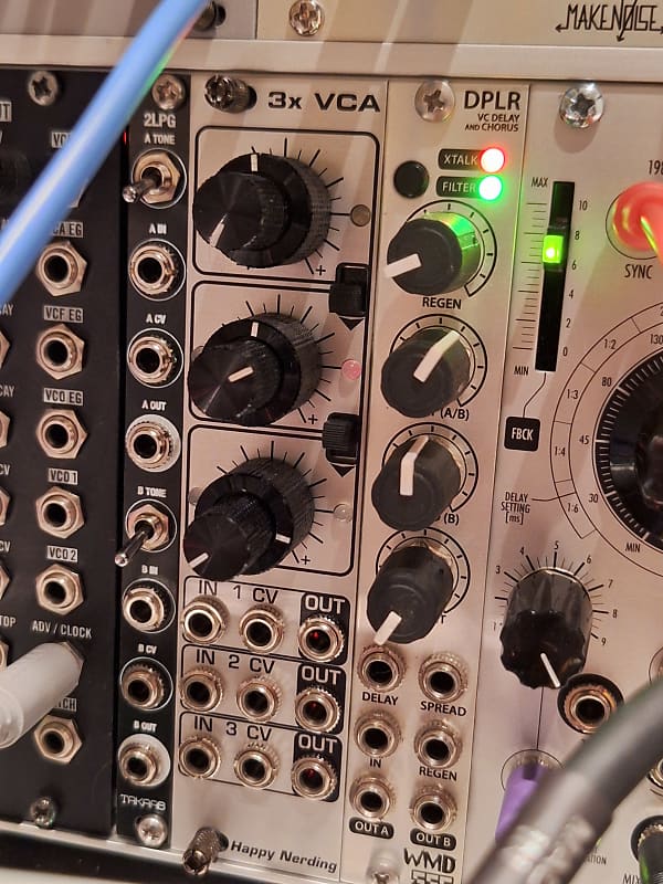 WMD / SSF DPLR VC Delay and Chorus 2010s - Silver image 1
