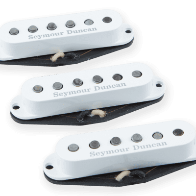 Seymour Duncan SSL-1 Vintage Staggered for Strat Calibrated Set White image 1