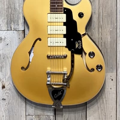 New Guild Starfire I Jet 90 Electric Guitar, Satin Gold , Help Support Brick & Mortar Music Shops ! image 2