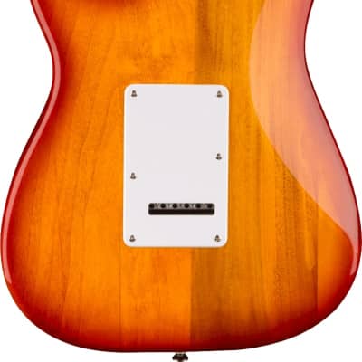 Squier Affinity Series Stratocaster FMT HSS Maple Fingerboard Electric Guitar Sunburst image 10