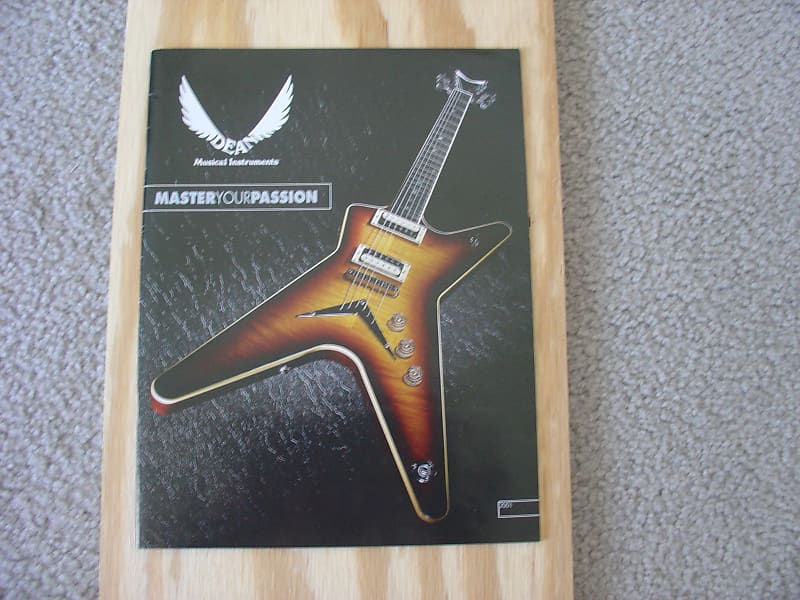 Dean Guitars Catalog 2001 ! Very Rare... 43 pages ! Reverb