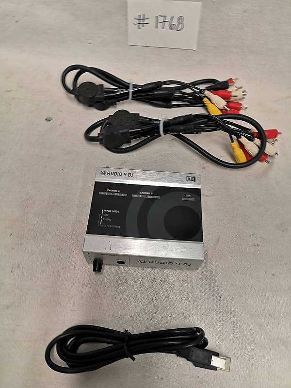 Native Instruments Audio 4 DJ - 4 Input, 4 Output USB Audio | Reverb