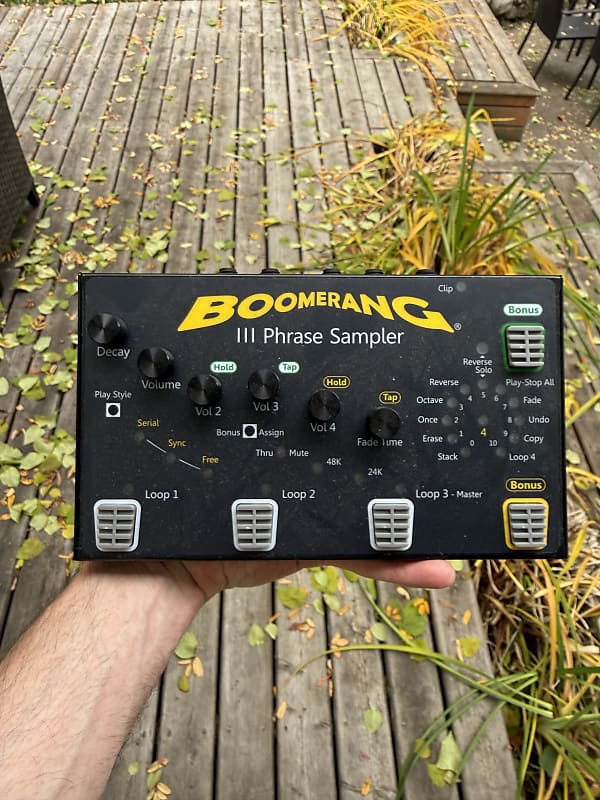【入手困難】Boomerang III Phrase Sampler ルーパー Phrase III Sampler – Boomerang Looper