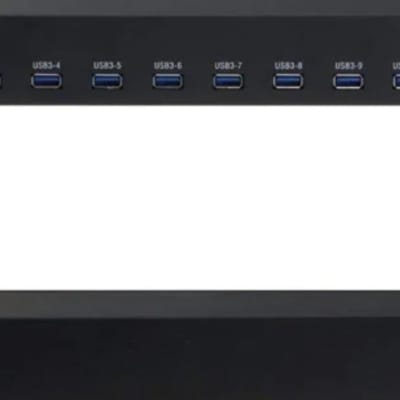 Sedna 13 Port USB 3.1 Gen I Hub (5Gbps) - 19 Inch 1U Rack Mount