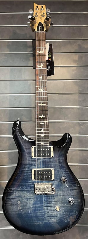 PRS Paul Reed Smith CE 24 Guitar, Rosewood Fretboard, Faded Blue Smokewrap Burst image 1