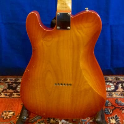 1996 Fender MIJ Sunburst FotoFlame Telecaster~50th Anniv~Player Grade Guitar w Gig Bag~Hamburglar image 22