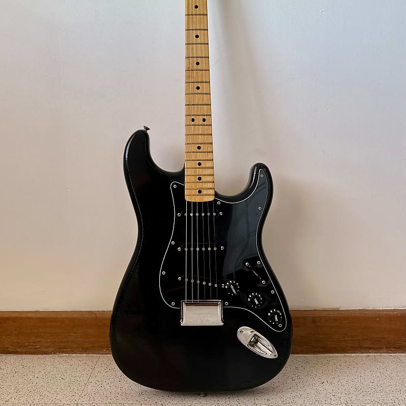 Fender stratocaster 1979 black new arrivals