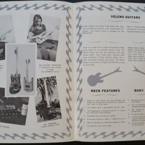 Veleno Guitar Catalog / Price list 1974-1975 image 2
