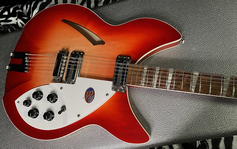 NEW ! 2023 Rickenbacker 360/12C63 C Series 12-String Electric Guitar Fireglo - Authorized Dealer - In-Stock! 7.9 lbs - G01750 image 1