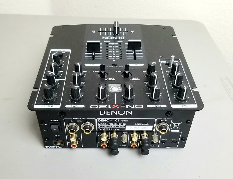Denon DN-X120 Compact Professional DJ Mixer | Reverb