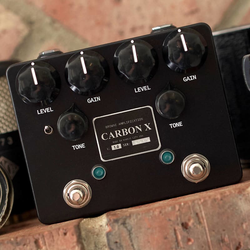 Browne Amplification - Carbon X Dual Overdrive Pedal | Reverb