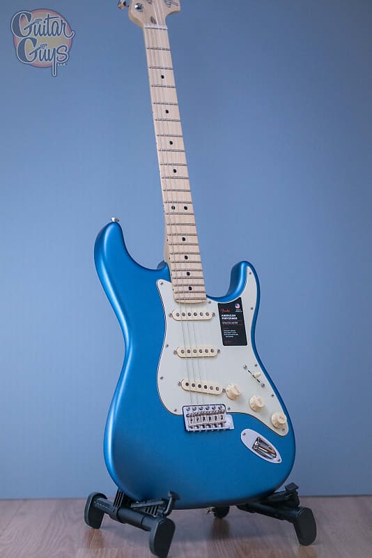 Fender American Performer Stratocaster Lake Placid Blue DEMO image 1