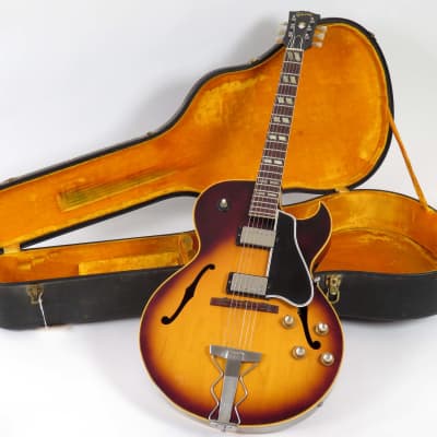 Gibson ES-175 D 1962 Sunburst with Original Case One PAF 175 image 2