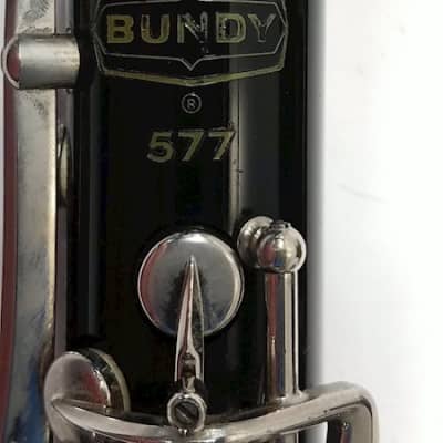 Selmer Bundy 577 Soprano Clarinet with case, USA. image 2
