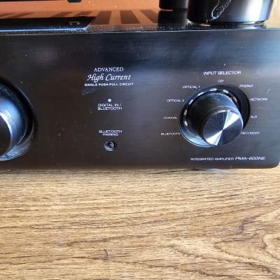 Denon PMA-600NE Integrated Amplifier with Bluetooth 2019 - Present - Black image 4