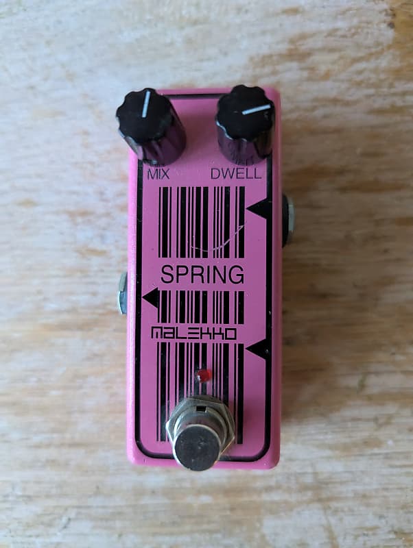 Malekko SPRING マレッコ リバーブ ギター ベース ミニペダル Malekko Heavy Industry ( マレッコ・ヘヴィ・インダストリー