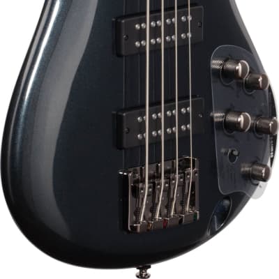 Ibanez SR300E 4-String Electric Bass Guitar Iron Pewter image 4