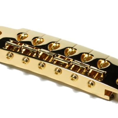 GOTOH 510UB Wraparound guitar Bridge and Tailpiece Gold with Stud Lock image 2