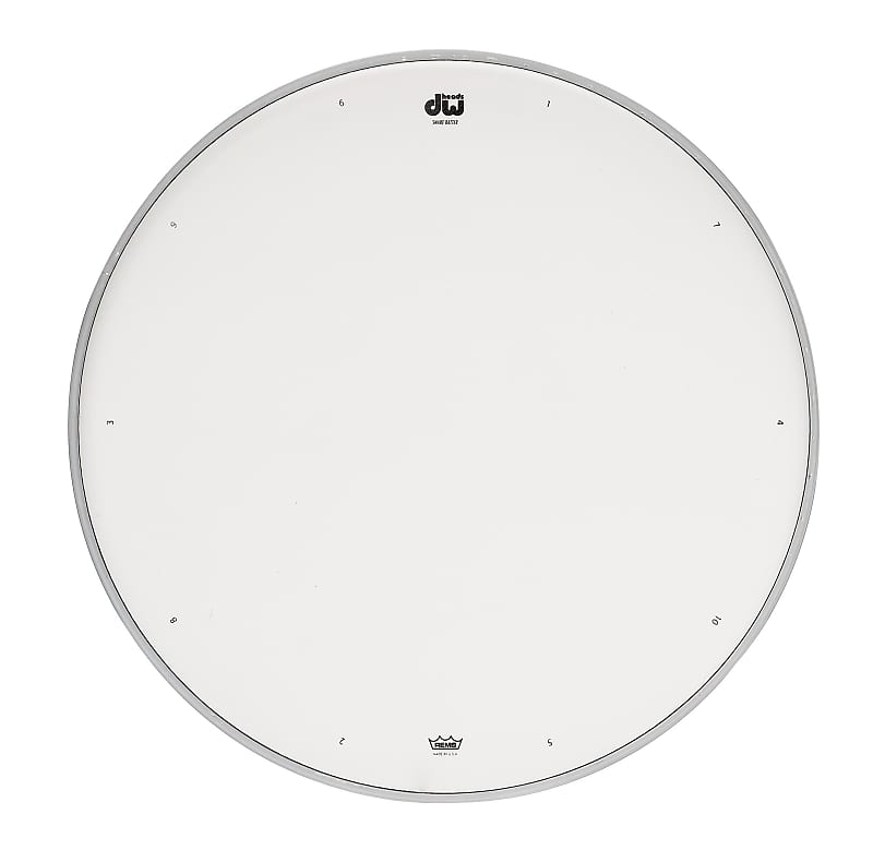 DW Drum Heads : 13In Coated Drum Head w/Tuning Sequence image 1