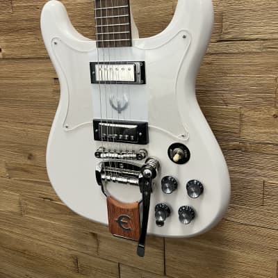 Epiphone Crestwood Custom Tremotone Electric Guitar - Polaris White. 6lbs 10oz. New! image 5