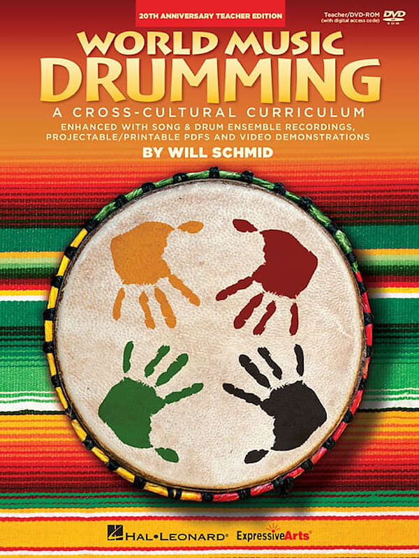 Ensemble　Recordings,　Edition)　Music　Videos　with　Teacher/DVD-ROM　World　Enhanced　(20th　Curriculum　PDFs　and　A　Drumming:　Reverb　Song　Anniversary　Cross-Cultural　Drum